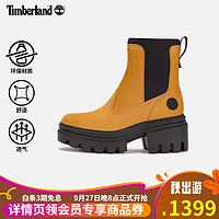 Timberland 女鞋切尔西鞋靴户外显高|A5YF4 A5YF4W/小麦色 38