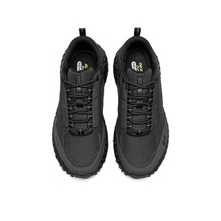 斯凯奇Skechers厚底老爹鞋男户外运动鞋怪兽鞋51715 全黑色/BBK 39.5 