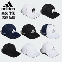 adidas 阿迪达斯 高尔夫帽男士帽子商务休闲帽防晒透气鸭舌帽遮阳帽