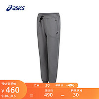 亚瑟士ASICS运动长裤男子舒适透气跑步运动裤 2031E446-020 碳灰色 S