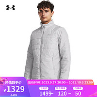 安德玛 UNDERARMOUR）Storm Session男子高尔夫运动夹克1378057 灰色014 XL