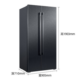 SIEMENS 西门子 630升双开大容量家用对开门电冰箱