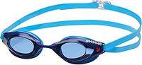 SWANS 日本制造游泳护目镜天蓝色带缓冲垫 Fina认证