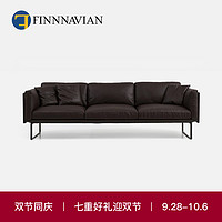 FINNNAVIAN 芬·纳维亚 芬纳维亚 新品 Maralunga意大利现代真皮沙发 北欧进口全皮沙发 三人位 颜色可选