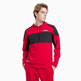 Calvin Klein CK运动男装连帽撞色拼接撞色LOGO贴章运动休闲卫衣4MF1W309