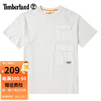 Timberland添柏岚T恤男夏季户外运动半袖休闲棉质透气宽松圆领短袖 A291GCM9 偏大一码 M/175