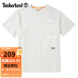 Timberland添柏岚T恤男夏季户外运动半袖休闲棉质透气宽松圆领短袖 A291GCM9 偏大一码 M/175