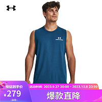 安德玛（UNDERARMOUR）RUSH Energy男子训练运动背心1366139 蓝色426 XL