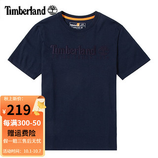 Timberland添柏岚T恤男 秋季断码清库 时尚印花棉质短袖男 A61GW433 L/180