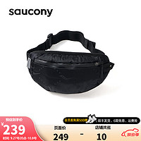 saucony 索康尼 运动腰包简易便捷跑步包运动小包 正黑色 均码