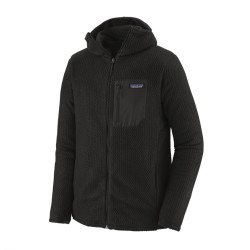 Patagonia 巴塔哥尼亚 R1 AIR FULL ZIP 男士抓绒衣外套 黑色