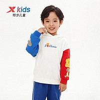 XTEP 特步 男童长袖套装2022秋冬新款儿童运动2件套小童