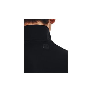 安德玛 UNDERARMOUR）秋冬Meridian男子1/4拉链训练运动长袖T恤1379673 黑色001 L