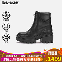 Timberland 女鞋拉链高帮靴户外显高A5YJV A5YJVW/黑色 36