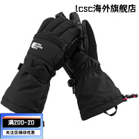 北面TheNorthFace滑雪手套通用款户外保暖防水秋季7RGU JK3/黑色 S