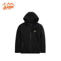 奥索卡 OZARK GEAR OZARK）防水外套男户外运动秋冬式防泼水外套 318773 黑色-301 S