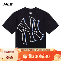 MLB 美职棒（MLB）圆领运动短袖 23春夏新款运动服半袖NY男女情侣休闲T恤TSQ01