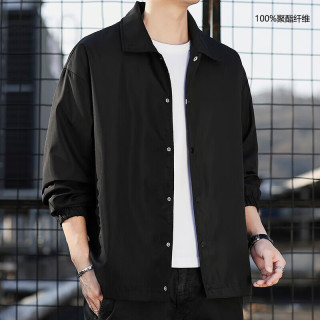 adidas 阿迪达斯 外套男装 休闲运动服防风梭织训练上衣夹克男 H39794/梭织-排扣/主图款179