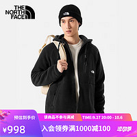 北面（The North Face）抓绒衣男款户外运动保暖防风御寒时尚休闲通勤