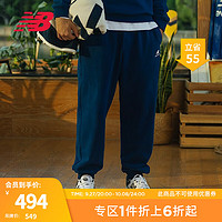 NEW BALANCE NB23男女同款百搭舒适简约休闲运动长裤 NV 6LD38101 S