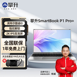 IPASON 攀升 SmartBook 13.5英寸2K高清 笔记本电脑 1005G1 8+256GB