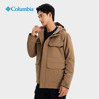 Columbia哥伦比亚户外男子防水冲锋衣休闲棉外套WE2425 257 XL(185/104A)