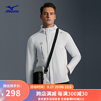 Mizuno 美津浓 ESSENTIAL系列 日常通勤斜挎包男女休闲运动单肩包 04/浅灰 均码