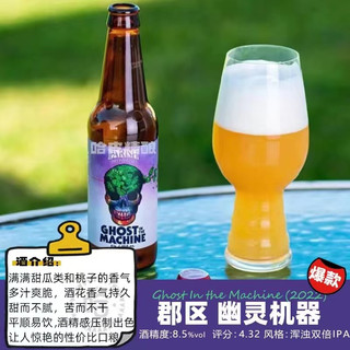 Parish 郡区 幽灵机器 双倍浑浊IPA啤酒 330ml*6瓶