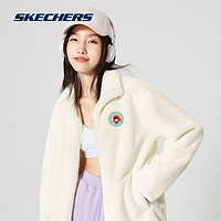 SKECHERS 斯凯奇 女款羊绒羔外套L322W046