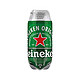 临期品：Heineken 喜力 胶囊啤酒  2L 单罐装 原装进口