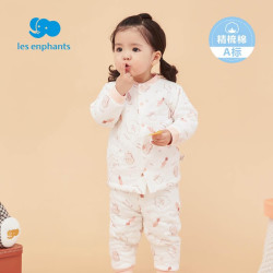 les enphants 丽婴房 儿童加厚夹棉内衣套装