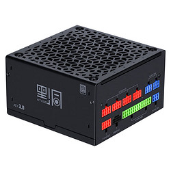 SAMA 先马 黑洞850W ATX3.0金牌机箱电脑电源 静谧低噪/PCIE5.0/颜色管理模组接/14cm/