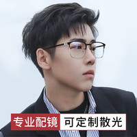 winsee 万新 1.56多屏防蓝光镜片*2片+超轻钛架（发货带镜片包装）