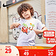NIKE 耐克 小童装男童纯棉短袖T恤夏季儿童针织短T上衣 纯白色 110/52(4T)