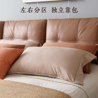 帝标家具科技布软包床现代简约北欧意式双人床主卧卧室BN6039A