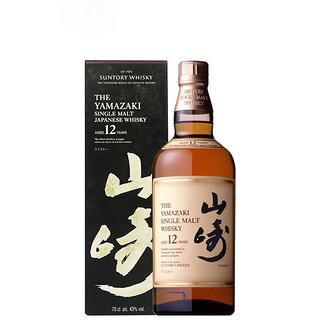 SUNTORY 三得利 】山崎12年单一麦芽威士忌700ml进口洋酒