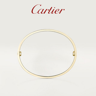 Cartier 卡地亚 love系列 B6077017 几何18K黄金手镯 19cm