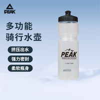 匹克 自行车骑行水壶运动户外水壶跑步爬山便携式防漏挤压式透明水壶