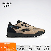 Reebok锐步23男女CLASSIC LEATHER运动休闲复古跑鞋 100025108 38.5