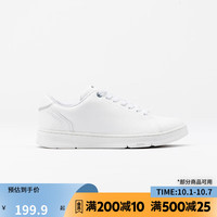 迪卡侬(DECATHLON)休闲板鞋女秋冬季百搭厚底低帮鞋子通勤软底女鞋 经典白 37