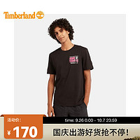 Timberland添柏岚男子AF SS Outdoor Back Graphic Tee短袖T恤 A6RH9-001