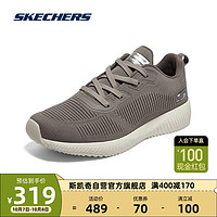 斯凯奇Skechers男士绑带运动鞋黑色百搭缓震休闲鞋232290 TPE 39 