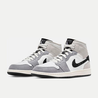 耐克（NIKE）AIR JORDAN 1 MID SE CRAFT AJ1 男子运动鞋 DZ4136-002 42.5