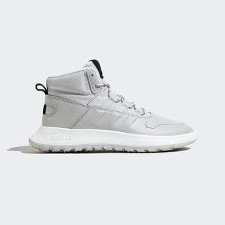 adidas阿迪达斯轻运动FUSION STORM WTR男女保暖加绒运动鞋 灰色/黑色 36(220mm)