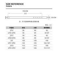 MONTBLANC 万宝龙 黑色/靛蓝色双面商务皮带/腰带 118438情人节礼物 118438