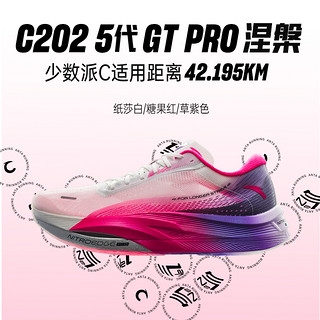 ANTA 安踏 勇立潮头C202 5代 GT PRO丨专业马拉松竞赛碳板男子跑步鞋