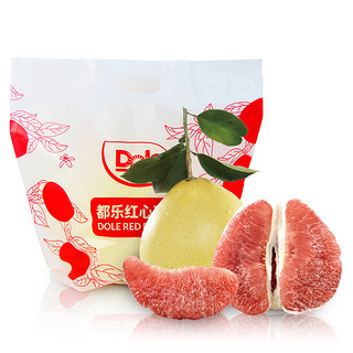 Dole都乐红肉蜜柚子礼盒单果约1.9斤-2.5斤时令新鲜水果礼盒4粒装