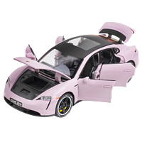 保时捷车模Taycan跑车卡宴911赛车玩具 合金汽车模型仿真收藏摆件