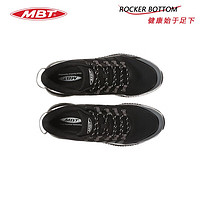 MBT 弧形底男厚底跑步鞋健康跑 减少足部不适 反光缓震1500TRAINER 26Y黑色/灰色 7.5(40.5)