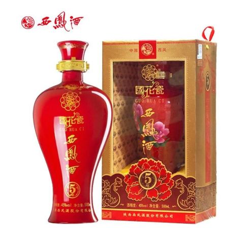 白酒 中国酒 西鳳酒 30年 國花瓷 陶器 GUO HUA CI 500ml